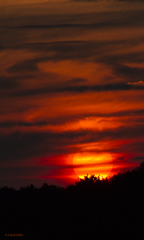 coucher de soleil