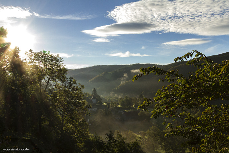 petit matin à Tournemire