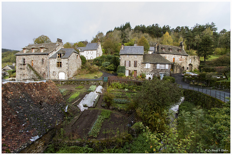 le haut du village de Tournemire
